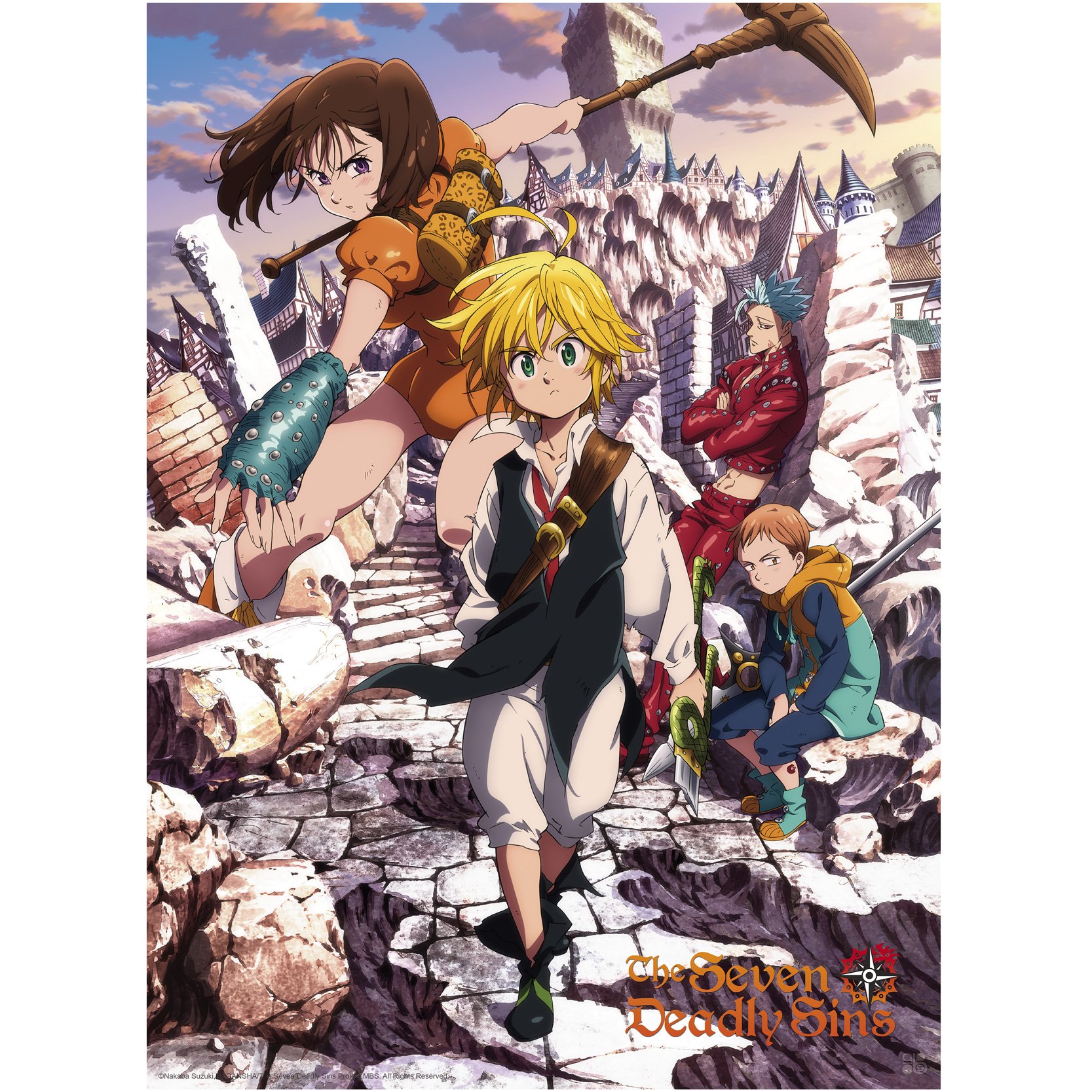Amazon.com: ABYstyle The Seven Deadly Sins Battle for Liones
